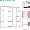 imageYITAHOME 4 Drawer Dresser  Fabric Cloth Dresser Dressers ampamp Chests of Drawers for Bedroom Living Room Hallway Closets  Sturdy Steel Frame Wooden Top ampamp Easy Pull Fabric BinsPink Print