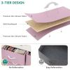 imageYITAHOME 4 Drawer Dresser  Fabric Cloth Dresser Dressers ampamp Chests of Drawers for Bedroom Living Room Hallway Closets  Sturdy Steel Frame Wooden Top ampamp Easy Pull Fabric BinsApink