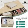 imageYITAHOME 4 Drawer Dresser  Fabric Cloth Dresser Dressers ampamp Chests of Drawers for Bedroom Living Room Hallway Closets  Sturdy Steel Frame Wooden Top ampamp Easy Pull Fabric BinsOak