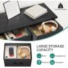 imageYITAHOME 4 Drawer Dresser  Fabric Cloth Dresser Dressers ampamp Chests of Drawers for Bedroom Living Room Hallway Closets  Sturdy Steel Frame Wooden Top ampamp Easy Pull Fabric BinsBlack Ash Greynew 2025