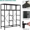imageYITAHOME 4 Drawer Dresser  Fabric Cloth Dresser Dressers ampamp Chests of Drawers for Bedroom Living Room Hallway Closets  Sturdy Steel Frame Wooden Top ampamp Easy Pull Fabric BinsBlack Gray