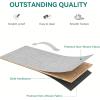 imageYITAHOME 4 Drawer Dresser  Fabric Cloth Dresser Dressers ampamp Chests of Drawers for Bedroom Living Room Hallway Closets  Sturdy Steel Frame Wooden Top ampamp Easy Pull Fabric BinsCool Light Grey