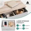 imageYITAHOME 4 Drawer Dresser  Fabric Cloth Dresser Dressers ampamp Chests of Drawers for Bedroom Living Room Hallway Closets  Sturdy Steel Frame Wooden Top ampamp Easy Pull Fabric BinsLight Grey