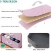 imageYITAHOME 4 Drawer Dresser  Fabric Cloth Dresser Dressers ampamp Chests of Drawers for Bedroom Living Room Hallway Closets  Sturdy Steel Frame Wooden Top ampamp Easy Pull Fabric BinsPinknew 2025