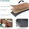 imageYITAHOME 4 Drawer Dresser  Fabric Cloth Dresser Dressers ampamp Chests of Drawers for Bedroom Living Room Hallway Closets  Sturdy Steel Frame Wooden Top ampamp Easy Pull Fabric BinsDark Gray