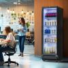 imageYITAHOME 6 CUFT Commercial Beverage Display Refrigerator with Single One Glass Door Drink Beer Fridge Cooler for Office Garage Bar Gym with Locking Led ampamp 2 Keys85 CUFT