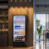 imageYITAHOME 6 CUFT Commercial Beverage Display Refrigerator with Single One Glass Door Drink Beer Fridge Cooler for Office Garage Bar Gym with Locking Led ampamp 2 Keys6 CUFT