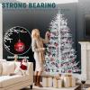imageYITAHOME 6FT Prelit Slim Fraser Grande Christmas Tree with Remote Control Artificial Hinged Drooping Pencil Prelit Holiday Christmas Tree w 1628 Mixed PE ampamp PVC Tips 300 Lights ampamp 11 Light ModesWhite