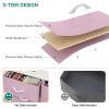 imageYITAHOME 8Drawer Fabric Dresser Furniture Storage Tower Cabinet Organizer for Bedroom Living Room Hallway Closet Sturdy Steel Frame Wooden Top EasytoPull Fabric Bins Rustic BrownApink