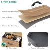 imageYITAHOME 8Drawer Fabric Dresser Furniture Storage Tower Cabinet Organizer for Bedroom Living Room Hallway Closet Sturdy Steel Frame Wooden Top EasytoPull Fabric Bins Rustic BrownCool Burlywood