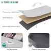 imageYITAHOME 8Drawer Fabric Dresser Furniture Storage Tower Cabinet Organizer for Bedroom Living Room Hallway Closet Sturdy Steel Frame Wooden Top EasytoPull Fabric Bins Rustic BrownLight Greywhite Handlenew 2025