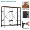 imageYITAHOME 8Drawer Fabric Dresser Furniture Storage Tower Cabinet Organizer for Bedroom Living Room Hallway Closet Sturdy Steel Frame Wooden Top EasytoPull Fabric Bins Rustic BrownEarthy Brown