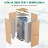 imageYITAHOME Commercial Merchandiser Display Refrigerator 69 CUFT with Single One Glass Door ETL ampamp DOE Certificated Beverage Drink Beer Fridge Cooler for Office Garage Bar Gym with Customize Lightbox69 CUFT