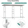 imageYITAHOME Dresser with 5 Drawers  Fabric Storage Tower Organizer Unit for Bedroom Living Room Hallway Closets ampamp Nursery  Sturdy Steel Frame Wooden Top ampamp Easy Pull Fabric Bins
