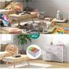 imageYITAHOME Dresser with 5 Drawers  Fabric Storage Tower Organizer Unit for Bedroom Living Room Hallway Closets ampamp Nursery  Sturdy Steel Frame Wooden Top ampamp Easy Pull Fabric Bins
