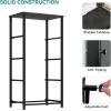 imageYITAHOME Dresser with 7 Drawers  Fabric Storage Tower Organizer Unit for Living Room Hallway  Sturdy Steel Frame Wooden Top ampamp Easy Pull Fabric BinsCool Black
