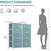 imageYITAHOME Dresser with 7 Drawers  Fabric Storage Tower Organizer Unit for Living Room Hallway  Sturdy Steel Frame Wooden Top ampamp Easy Pull Fabric BinsGreennew 2025