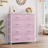 imageYITAHOME Dresser with 7 Drawers  Fabric Storage Tower Organizer Unit for Living Room Hallway  Sturdy Steel Frame Wooden Top ampamp Easy Pull Fabric BinsCool Light Grey
