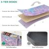 imageYITAHOME Dresser with 7 Drawers  Fabric Storage Tower Organizer Unit for Living Room Hallway  Sturdy Steel Frame Wooden Top ampamp Easy Pull Fabric BinsPurple
