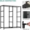 imageYITAHOME Dresser with 7 Drawers  Fabric Storage Tower Organizer Unit for Living Room Hallway  Sturdy Steel Frame Wooden Top ampamp Easy Pull Fabric BinsAcharcoal Black
