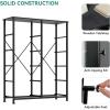 imageYITAHOME Dresser with 7 Drawers  Fabric Storage Tower Organizer Unit for Living Room Hallway  Sturdy Steel Frame Wooden Top ampamp Easy Pull Fabric BinsCharcoal Black Wood Grain