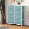 imageYITAHOME Dresser with 7 Drawers  Fabric Storage Tower Organizer Unit for Living Room Hallway  Sturdy Steel Frame Wooden Top ampamp Easy Pull Fabric BinsGreennew 2025