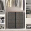 imageYITAHOME Dresser with 8 Drawers  Fabric Tower for Bedroom Dresser ampamp Chest of Drawers Fabric Storage Tower Organizer Unit for Bedroom Hallway ClosetsCdark Grey