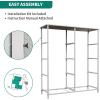 imageYITAHOME Dresser with 8 Drawers  Fabric Tower for Bedroom Dresser ampamp Chest of Drawers Fabric Storage Tower Organizer Unit for Bedroom Hallway ClosetsLight Grey Fabric