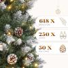 imageYITAHOME PreLit Black Pencil Halloween Christmas Tree 6ft wRemote Black Slim Artificial Christmas Tree Prelit Pencil Christmas Tree w 200 LED Lights ampamp 700 Branch Tips  Holiday DecorGreen With Partially Flocked