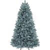 imageYITAHOME PreLit Green Artificial Hinged Christmas Tree with Remote Control 6ft Prelighted Spruce Xmas Tree for Home Office Party Decoration with 1000 Branch Tips and 250 Lights GreenBlue