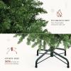 imageYITAHOME PreLit Mountain Pine Flocked Christmas Tree with Remote 75FT PreDecorated Hierarchical Tower Flocked Christmas Tree 1278 Branch Tips 550 Lights 55 Pine Cones for Party Home DecoGreen Bell