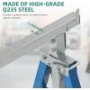 imageYITAHOME Saw Horses 2 Pack Folding Saw Horse 2x4 Brackets 6 Speed Adjustable Legs Metal Folding Sawhorse for Woodworking Carpenters Contractors2x4 SawhorseOriginal