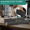imageYITAHOME Saw Horses 2 Pack Folding Saw Horse 2x4 Brackets 6 Speed Adjustable Legs Metal Folding Sawhorse for Woodworking Carpenters Contractors2x4 SawhorseAdjustable