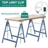 imageYITAHOME Saw Horses 2 Pack Folding Saw Horse 2x4 Brackets 6 Speed Adjustable Legs Metal Folding Sawhorse for Woodworking Carpenters Contractors2x4 SawhorseOriginal