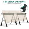 imageYITAHOME Saw Horses 2 Pack Folding Saw Horse 2x4 Brackets 6 Speed Adjustable Legs Metal Folding Sawhorse for Woodworking Carpenters Contractors4x4 SawhorseHeavy Duty