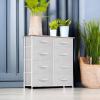 imageYITAHOME Storage Tower Unit with 8 Drawers  Fabric Dresser with Large Capacity Organizer Unit for Living Room  Sturdy Steel Frame Wooden Top ampamp Easy Pull Fabric Bins