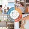imageYITAHOME 12000 BTU Mini Split Air Conditioner Heat Pump System Wifi Enabled 20 SEER2 115V Inverter Ductless AC Cool Up to 750 Sq Ft Compatible with Alexa Complete Installation Kit White12000 BTU 115V  20 SEER2  WiFi  QSeries