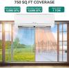 imageYITAHOME 12000 BTU Mini Split Air Conditioner Heat Pump System Wifi Enabled 20 SEER2 115V Inverter Ductless AC Cool Up to 750 Sq Ft Compatible with Alexa Complete Installation Kit White12000 BTU 208230V  21 SEER2  WiFi