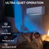 imageYITAHOME 12000 BTU Mini Split Air Conditioner Heat Pump System Wifi Enabled 20 SEER2 115V Inverter Ductless AC Cool Up to 750 Sq Ft Compatible with Alexa Complete Installation Kit White24000 BTU 208230V  21 SEER2  WiFi  QSeries