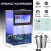 imageYITAHOME 2 Way Water Inlet Commercial Ice Maker Machine 150LBS24H 33LBS Storage Bin Tap Water ampamp Top Loading 35 Gallon Freestanding Ice Maker with Stainless Steel Ice Scoop Ice Bucket150 LBS