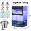 imageYITAHOME 2 Way Water Inlet Commercial Ice Maker Machine 150LBS24H 33LBS Storage Bin Tap Water ampamp Top Loading 35 Gallon Freestanding Ice Maker with Stainless Steel Ice Scoop Ice Bucket120 LBS