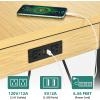 imageYITAHOME 60quot Adjustable Workbench with Wheels Builtin ACUSB Outlets1600 LB Capacity HeavyDuty Tool Work Bench for Garage Workshop Office or Outdoor Work Table