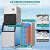 imageYITAHOME 680Lbs24H Large Commercial Ice Maker Machine Industrial Ice Maker Machine Ice Making Machine Freestanding with 360 LBS Storage Bin with Ice Scoop Self Cleaning for Restaurant Industry680 LBS