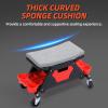 imageYITAHOME Detailing Stool with Wheels Mechanics Seat With 2 Removable Trays and Drawer Heavy Duty Rolling Garage Stool 330 LBS Capacity Rolling Tool Seat for Automotive Auto Repair Car Wash UpgradedRegular Stool