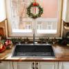 imageYITAHOME Drop In Kitchen Sink Workstation 30 Inch Top mount Stainless Steel Nano Gunmetal Black Sink wGlass Rinser Cutting Board Handmade Single Bowl Sink with Accessories 30 x 18 x 10inBlack