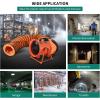 imageYITAHOME Explosion Proof Exhaust Fan 10 Inch Utility Blower Extractor Fan with Detachable Aframe Angle Adjustable Portable Ventilation Fan with 16FT Ventilator Duct Hose for Industrial Paint Booth12 Inch
