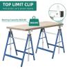 imageYITAHOME Folding Saw Horses 2 Pack 8 Speed Adjustable Legs Sawhorse Stand 4 x 4 Metal Top Heavy Duty Pro Bench for Woodworking Carpenters Contractors2x4 SawhorseOriginal