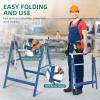 imageYITAHOME Folding Saw Horses 2 Pack 8 Speed Adjustable Legs Sawhorse Stand 4 x 4 Metal Top Heavy Duty Pro Bench for Woodworking Carpenters Contractors2x4 SawhorseOriginal