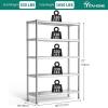 imageYITAHOME NSF Stainless Steel Shelves 60quot18quot60quot 4 Tier Storage Shelf Heavy Duty Shelving for Kitchen Garage Office Restaurant Warehouse 201 Bright Silver481872