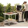 imageYITAHOME NSF Stainless Steel Table 30quot X 24quot Work Table with Wheels 2 Shelves Metal Prep Worktable for Home Kitchen Restaurant Garage Warehouse OutdoorBasic wwheels